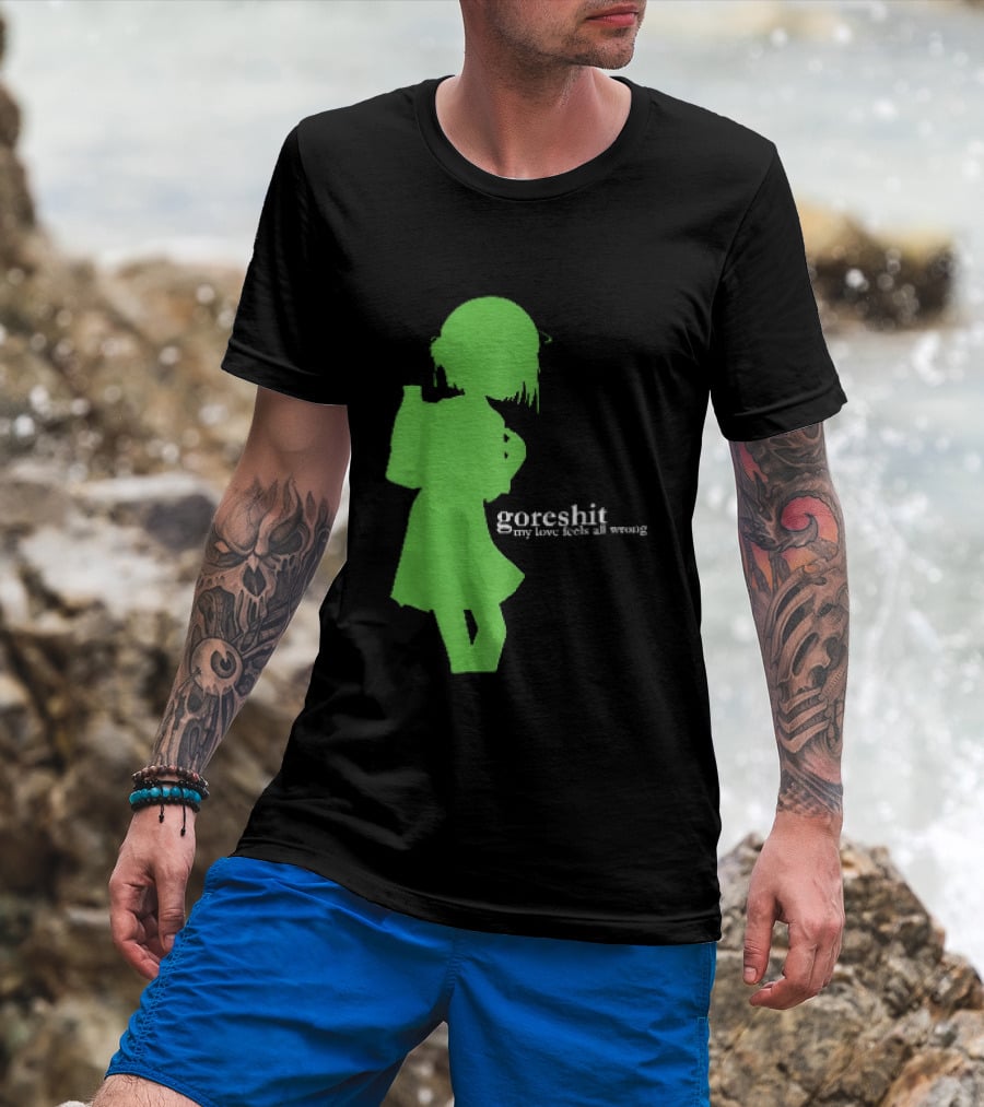 Goreshit My Love Feels All Wrong Anime T-Shirt