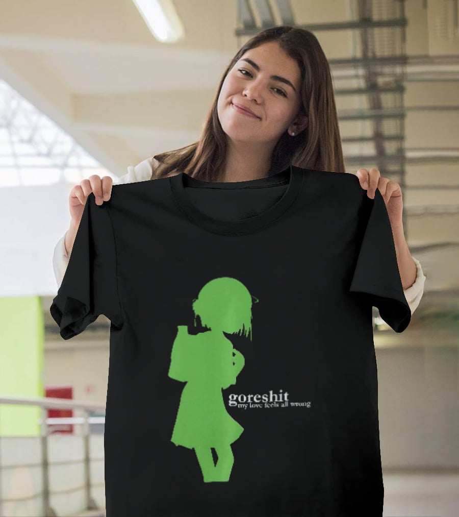Goreshit My Love Feels All Wrong Anime T-Shirt