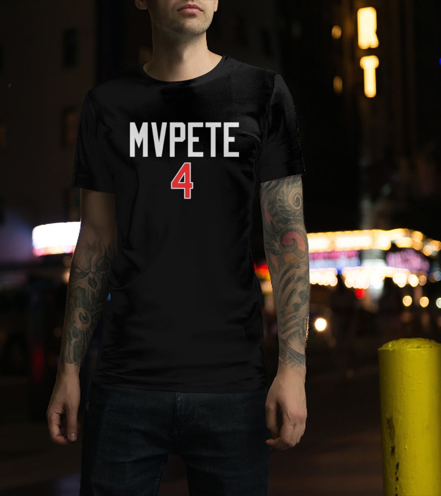 Mvpete 4 Original Block T-Shirt