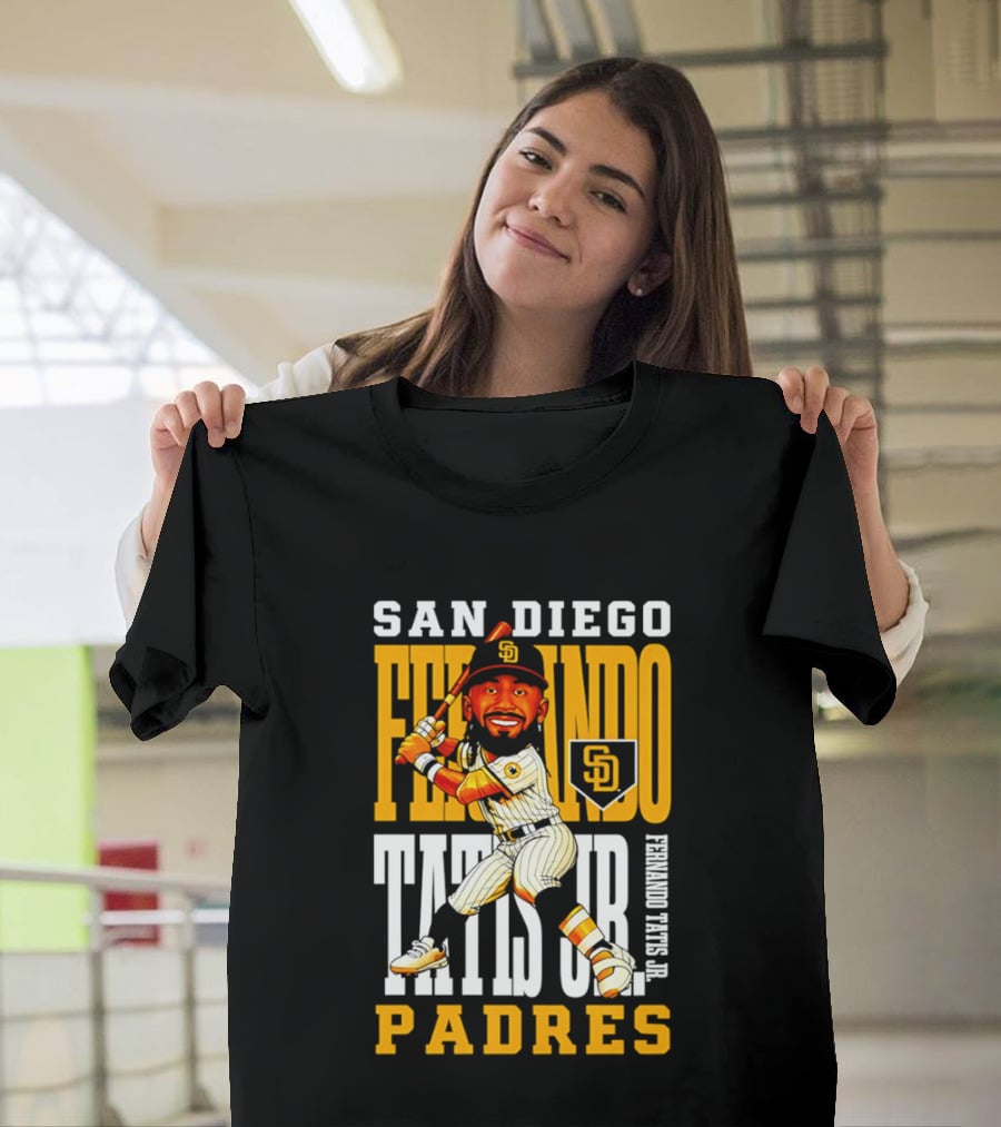 San Diego Padres Fernando Tatis Jr Iconic Baseball Star T-Shirt