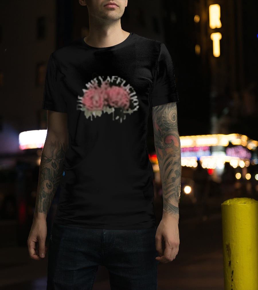 The Amity Affliction Us The Spring Horizons Tour Floral T-Shirt