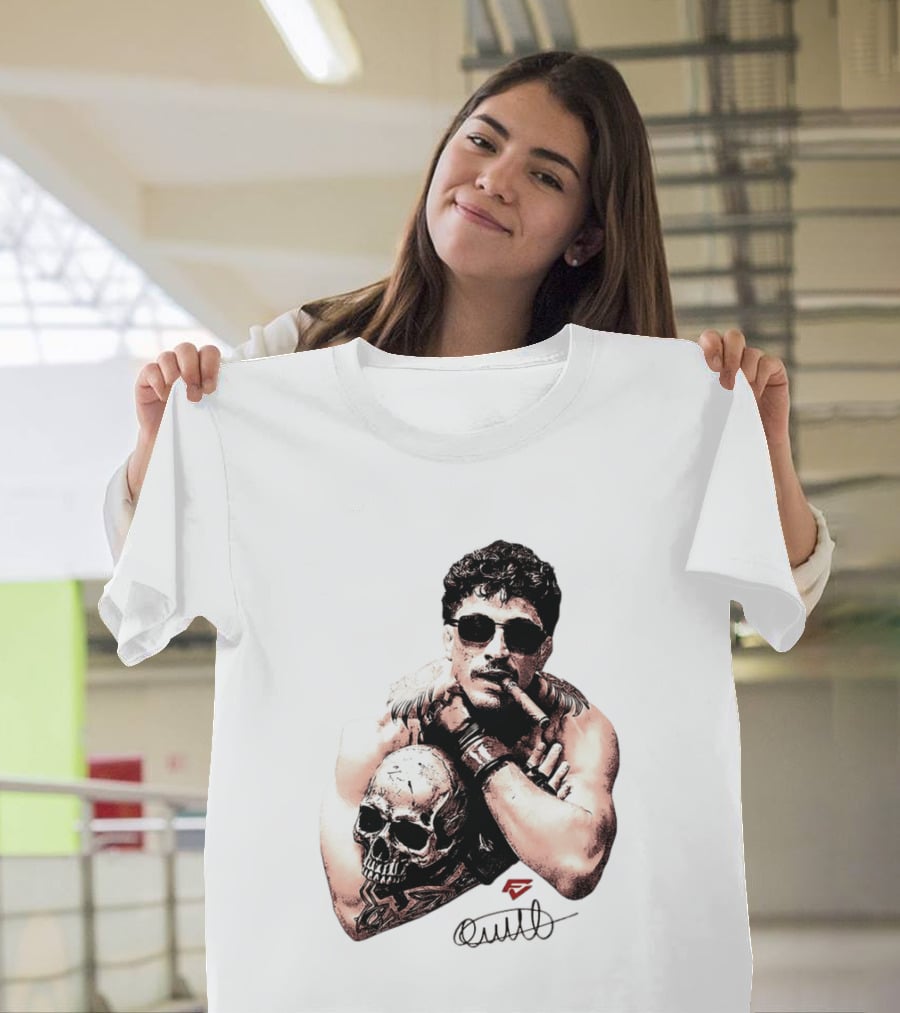 Smokilld Smokebreak Skull Tattoo Sunglasses Cigar T-Shirt
