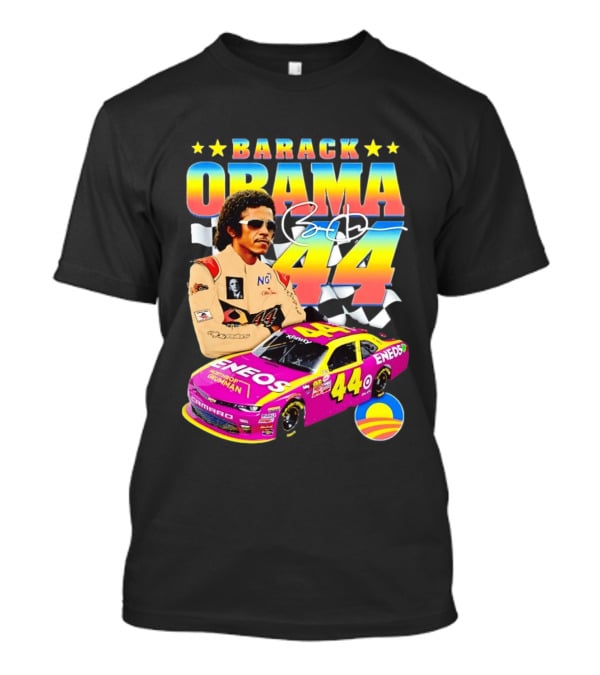 Barack Obama Racing 44 ENEOS NASCAR T-Shirt