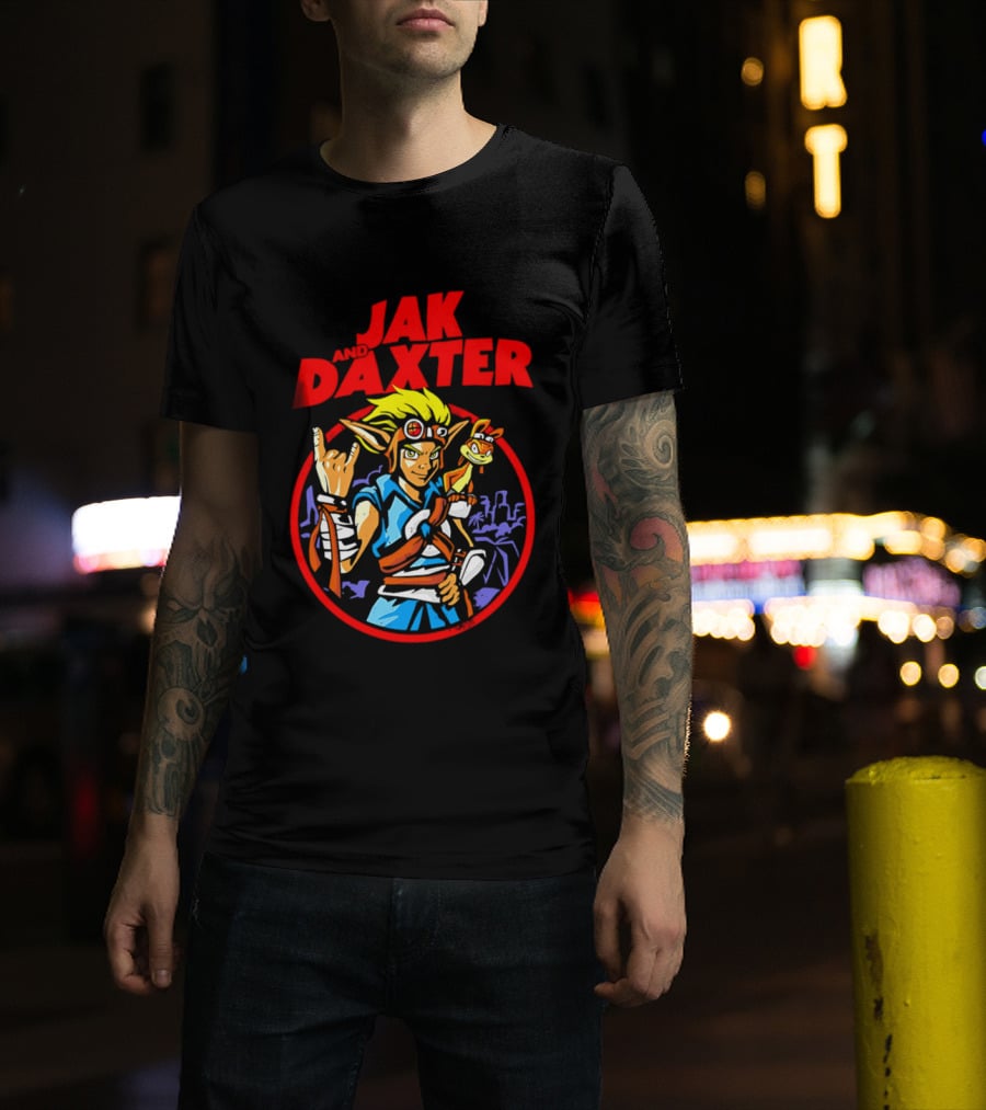 Jak And Daxter Iconic Characters T-Shirt