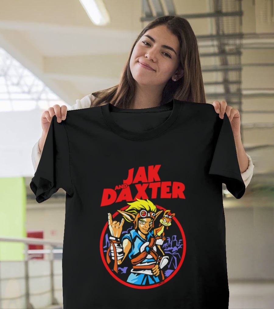 Jak And Daxter Iconic Characters T-Shirt