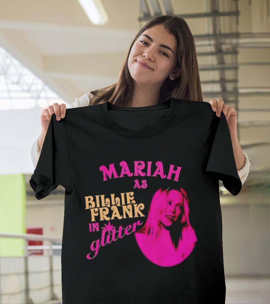 Mariah As Billie Frank In Glitter Pink Image T-Shirt