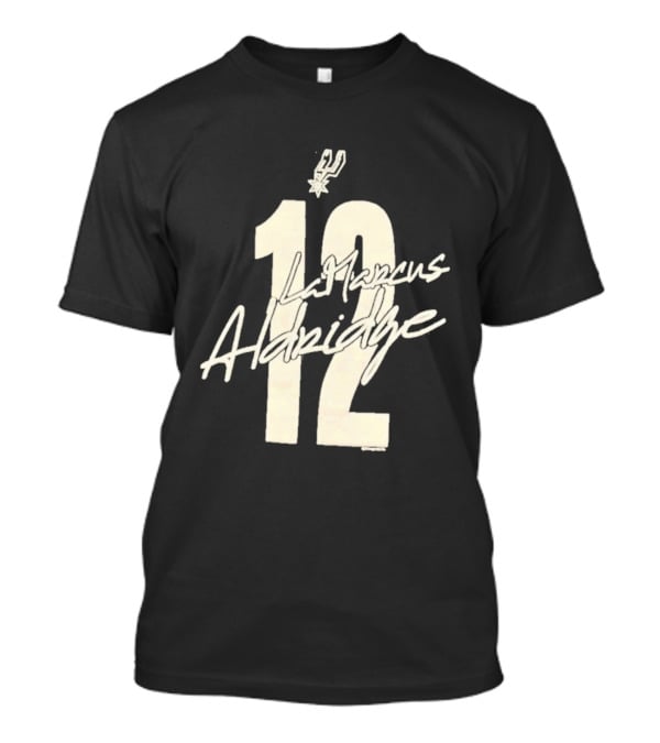 San Antonio Spurs LaMarcus Aldridge 12 NBA 2010s T-Shirt