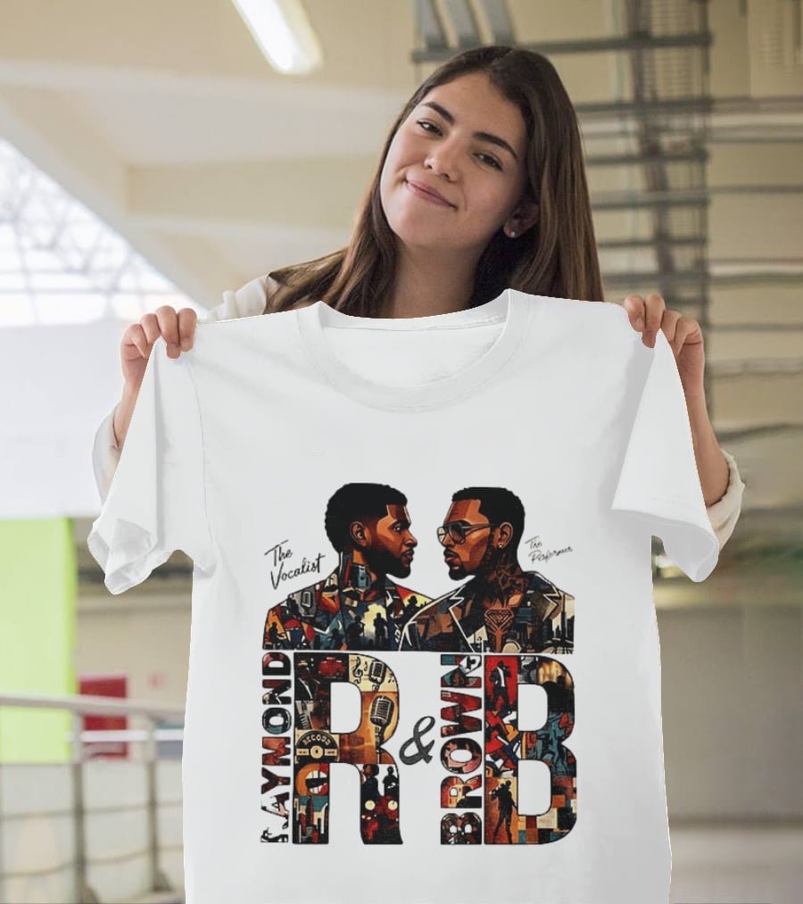 Usher Chris Brown Raymond R And B Tour 2026 Concert Hip Hop The Vocalist The Performer T-Shirt