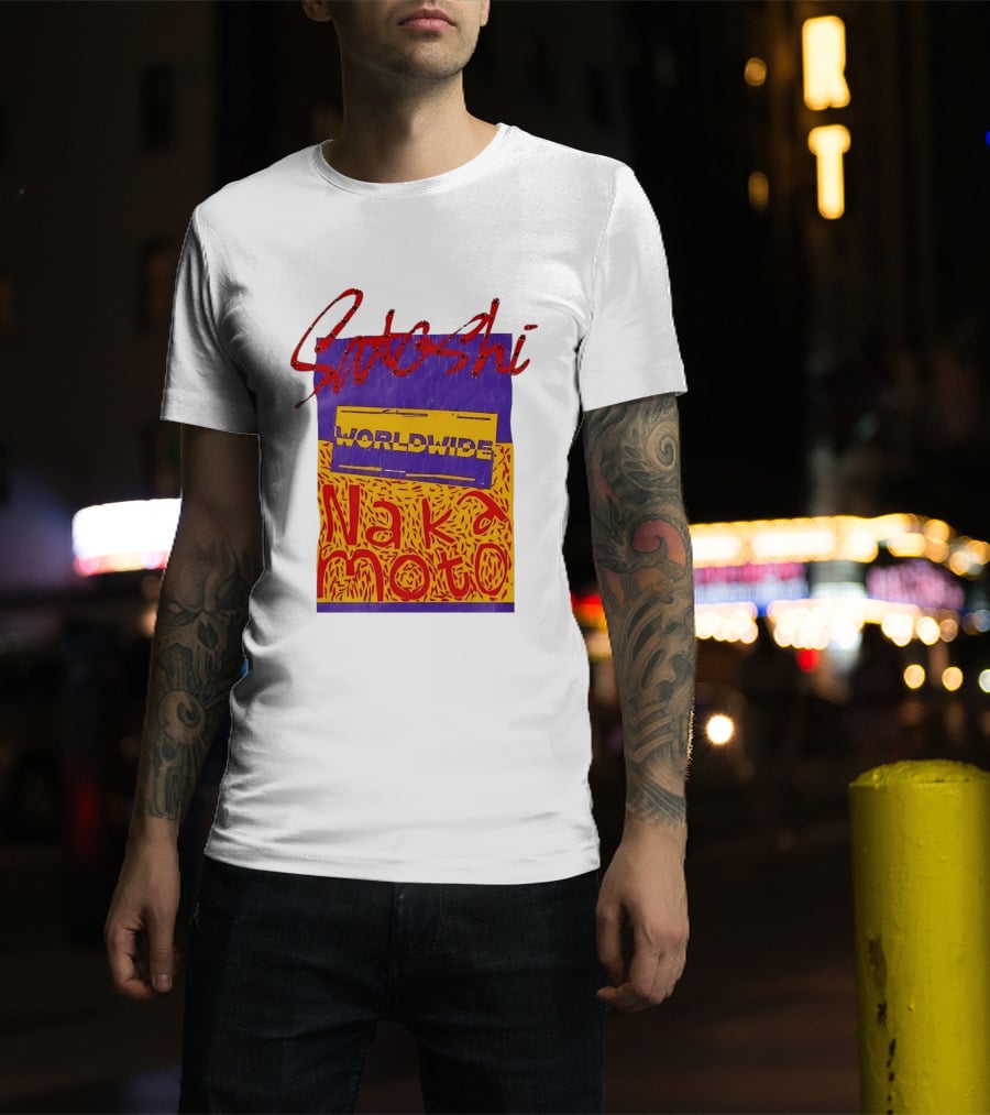 Xavi Simons Satoshi Worldwide Nakamoto T-Shirt