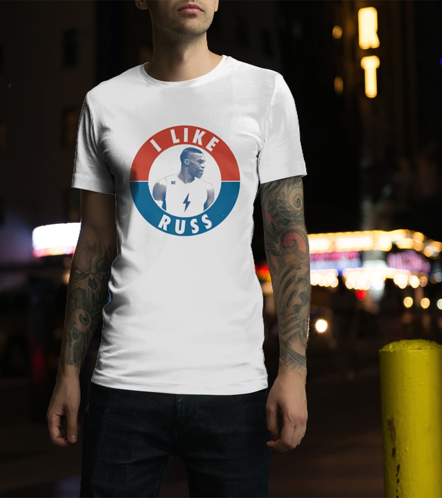 I Like Russ Oklahoma City Thunder Westbrook T-Shirt