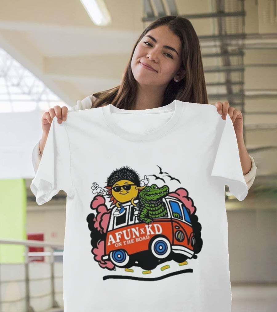 Kitchen Dwellers Andy Frasco AFUN X KD Tour 2026 On The Road Bus Adventure T-Shirt