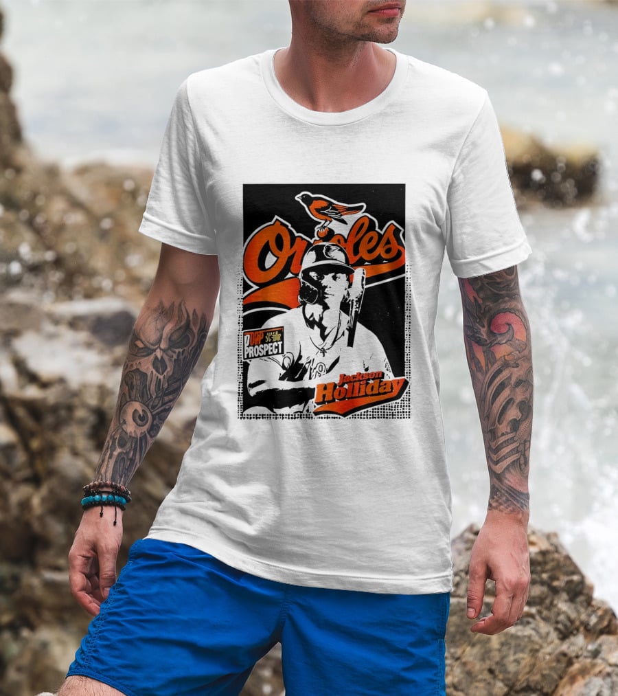 Orioles Top Prospect All Star Jackson Holliday Debut 2026 T-Shirt