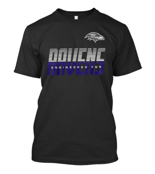 Baltimore Ravens Engineered For Ravens Fans Iconic Team Spirit T-Shirt