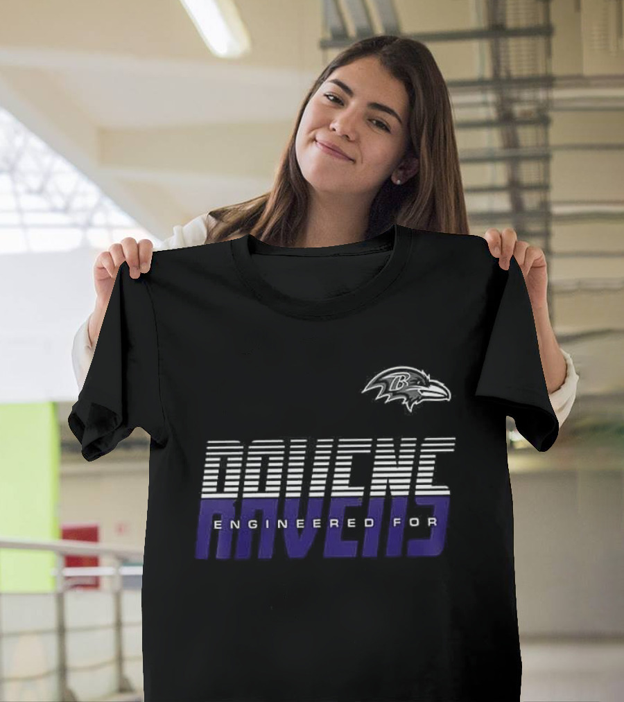 Baltimore Ravens Engineered For Ravens Fans Iconic Team Spirit T-Shirt