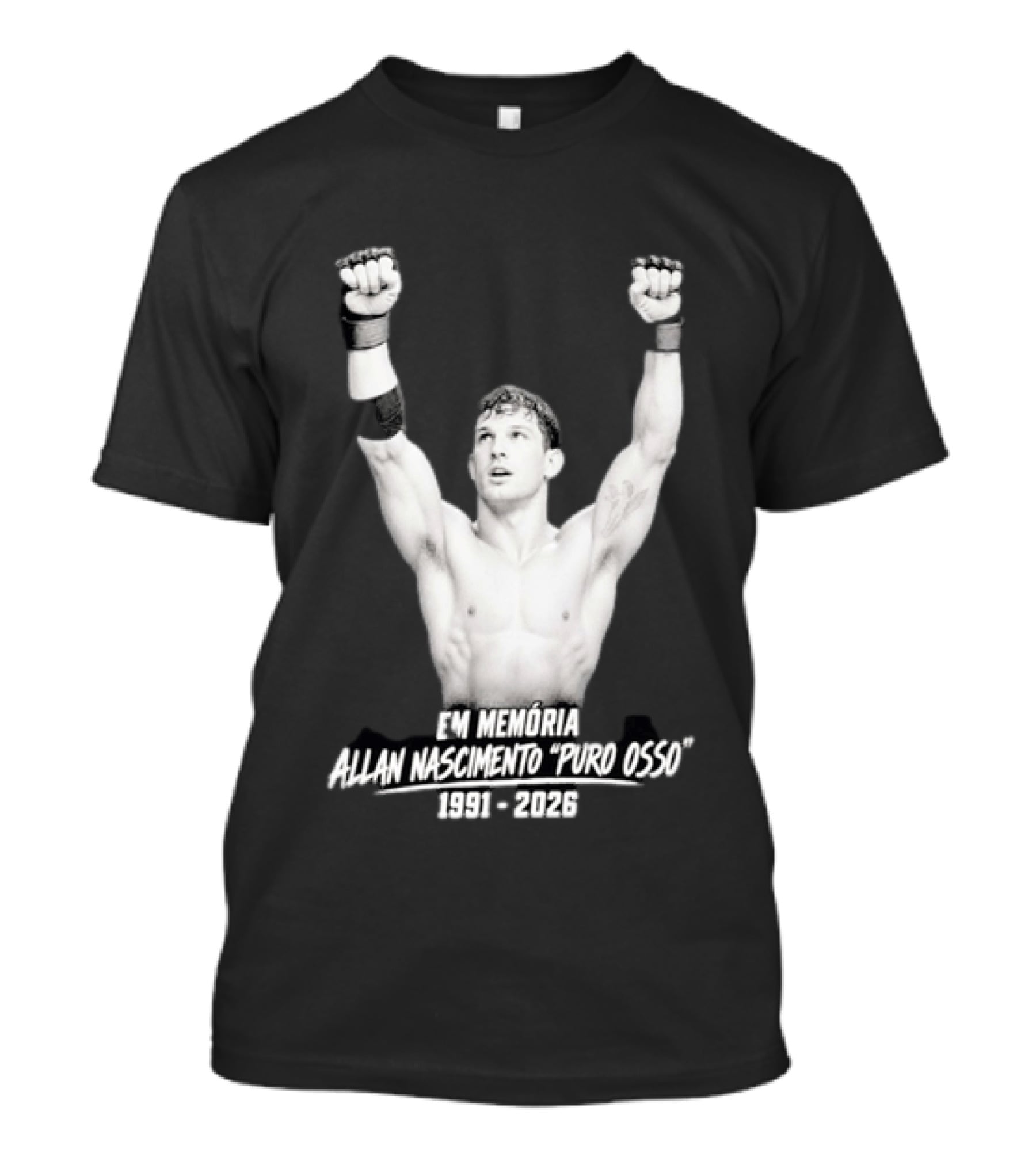 Ian Machado Garry Em Memória Allan Nascimento Puro Osso 1990 2026 T-Shirt