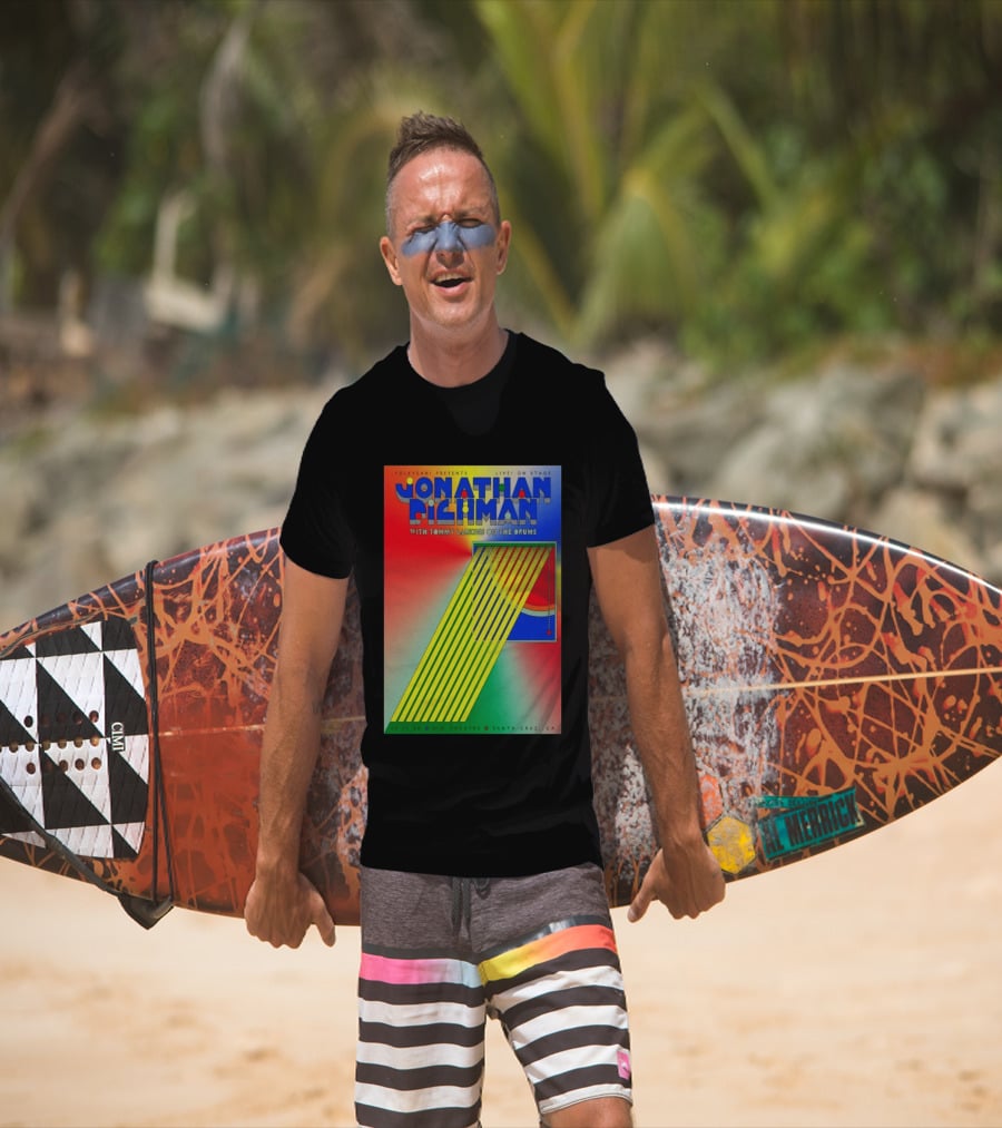 Jonathan Richman Live On Stage With Tommy Larkins Rio Theatre Santa Cruz December 11 2026 T-Shirt