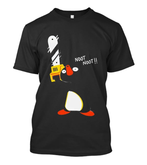 Pingu Chainsaw Noot Noot!! T-Shirt
