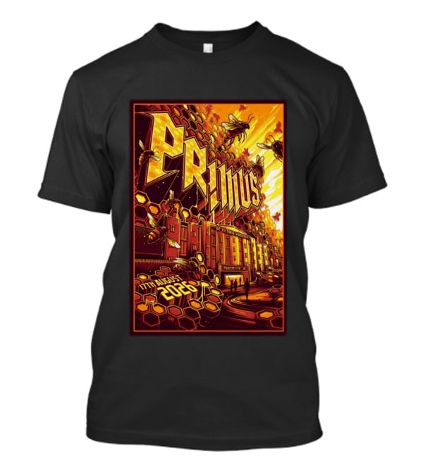 Primus O2 Victoria Warehouse Manchester UK 17th August 2026 T-Shirt