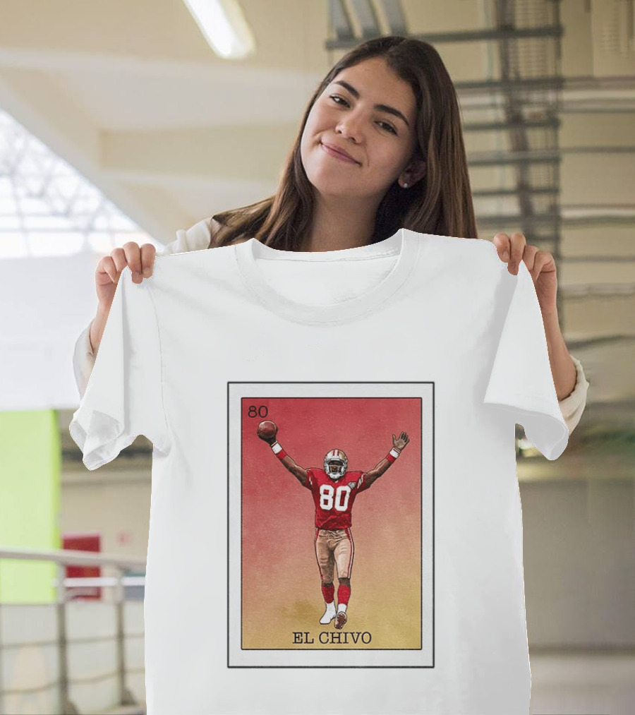 El Chivo 80 San Francisco 49ers Loteria Card T-Shirt