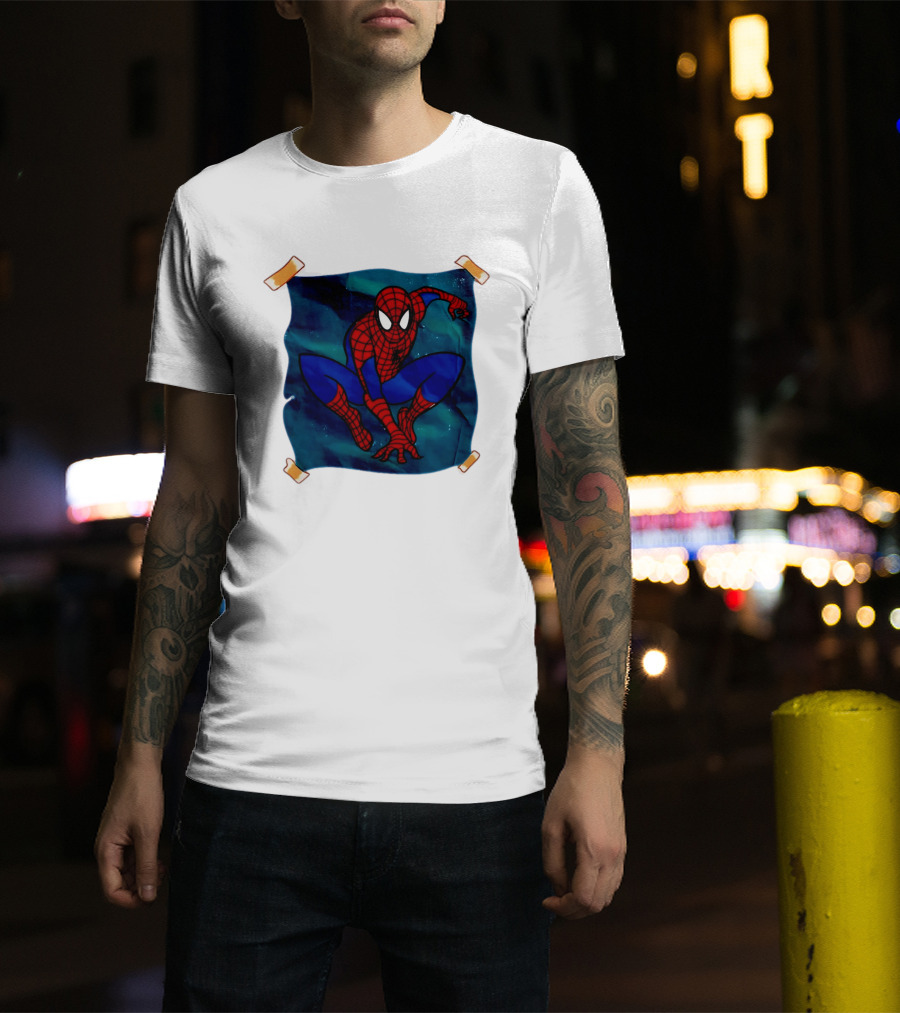 Spider Man Marvel Comics Superhero Iconic Action Pose T-Shirt