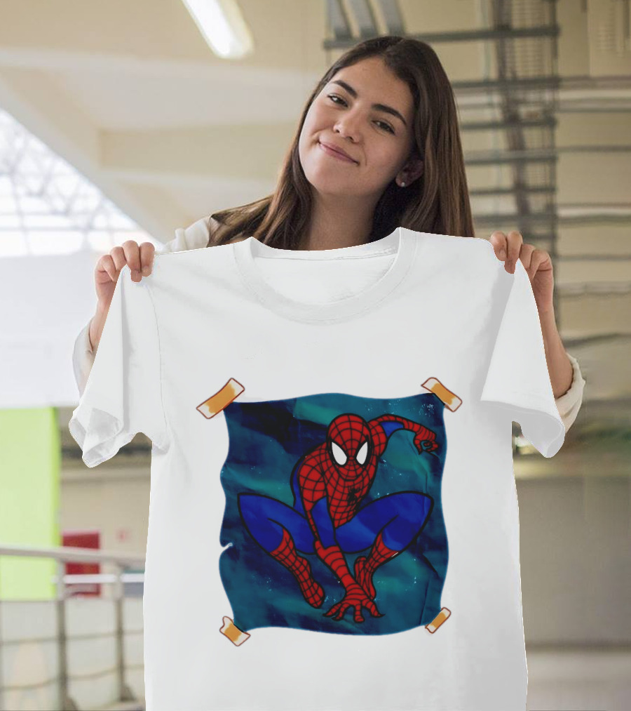 Spider Man Marvel Comics Superhero Iconic Action Pose T-Shirt