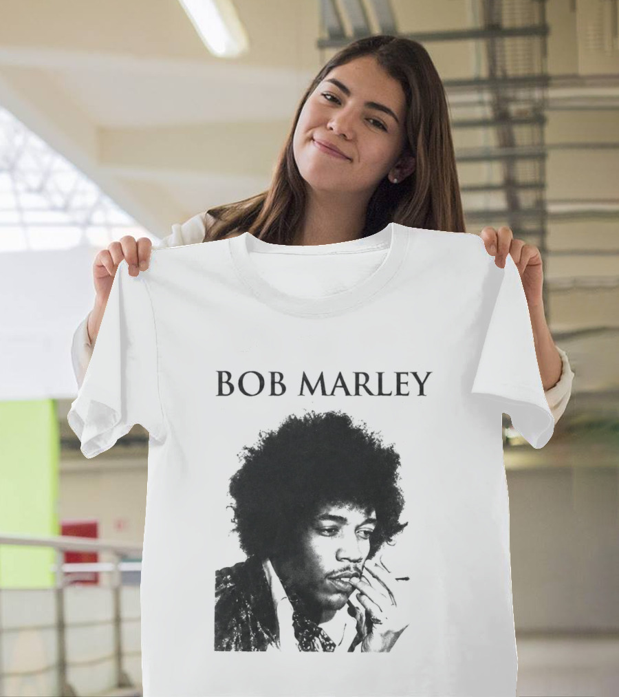 Bob Marley Jimi Hendrix T-Shirt