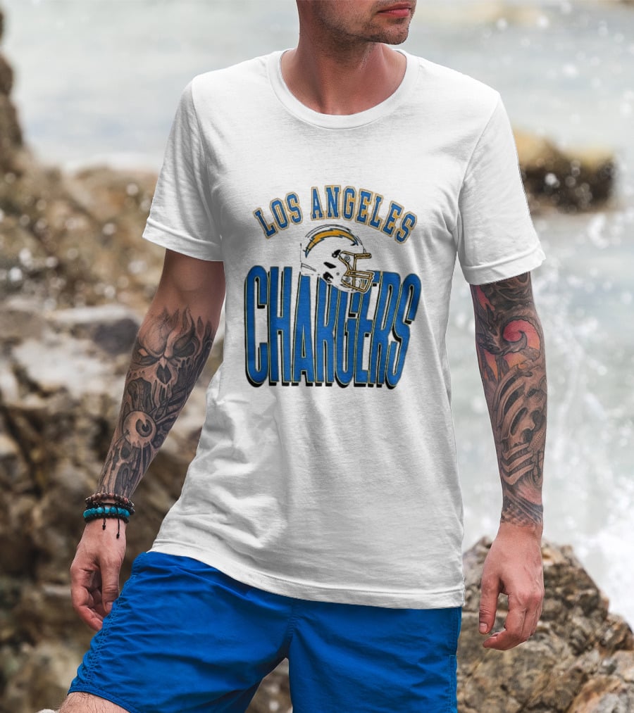 Los Angeles Chargers Helmet Everyone Es Women's Sports T-Shirt
