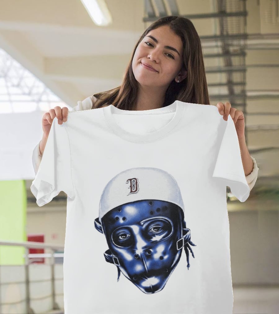 Stray Lee Know Concert Blue Hockey Mask D Cap T-Shirt