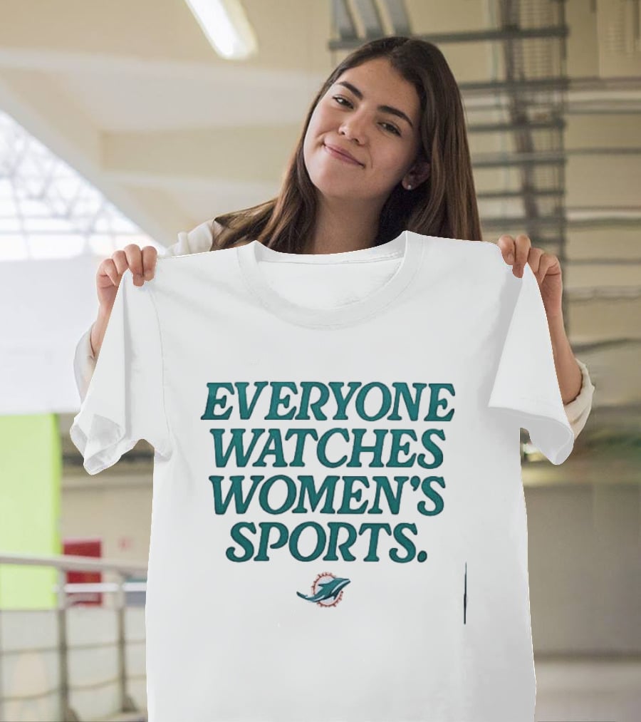 Miami Dolphins Everyone Es Women's Sports T-Shirt