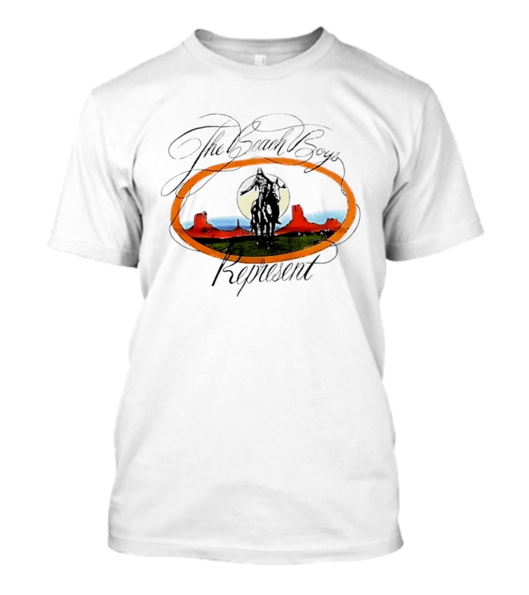 The Beach Boys Represent Native American Horse Monument Valley Sunset T-Shirt