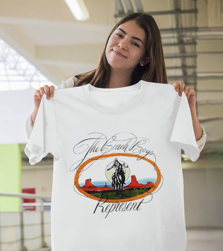 The Beach Boys Represent Native American Horse Monument Valley Sunset T-Shirt