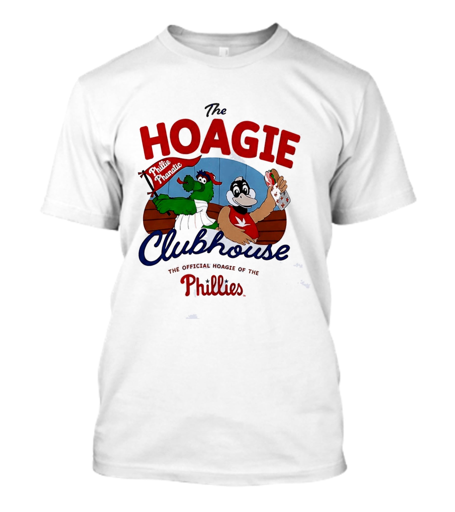 The Hoagie Clubhouse Official Hoagie Of The Phillies T-Shirt