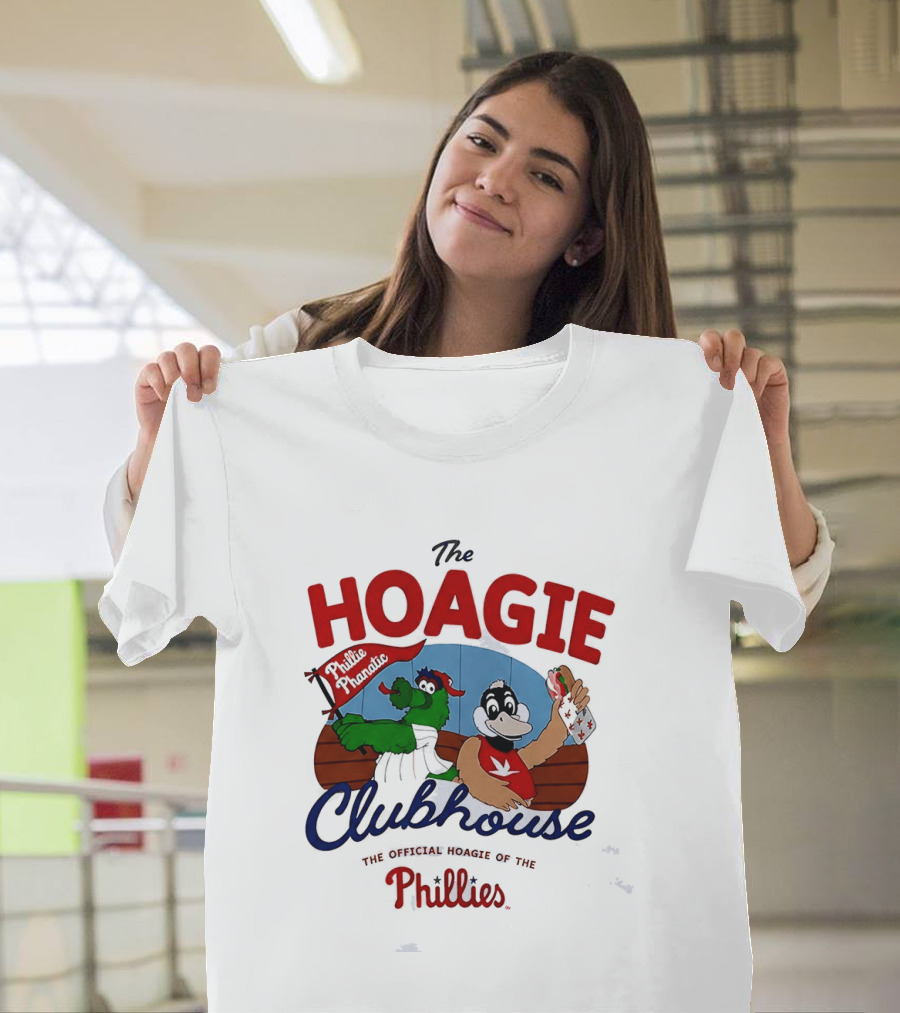 The Hoagie Clubhouse Official Hoagie Of The Phillies T-Shirt