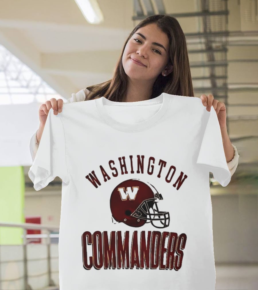 Washington Commanders Helmet Everyone Es Women's Sports T-Shirt