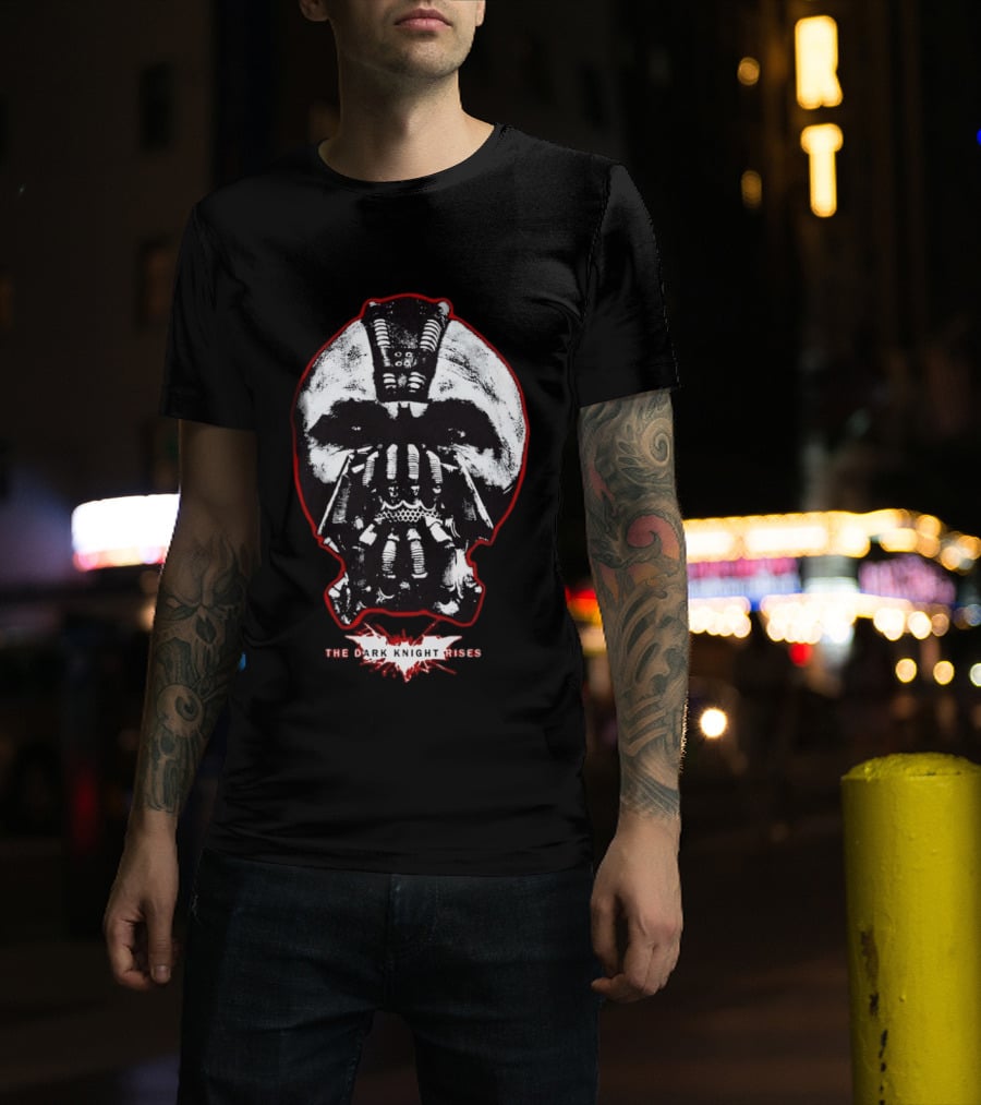 The Dark Knight Rises Bane Mask T-Shirt