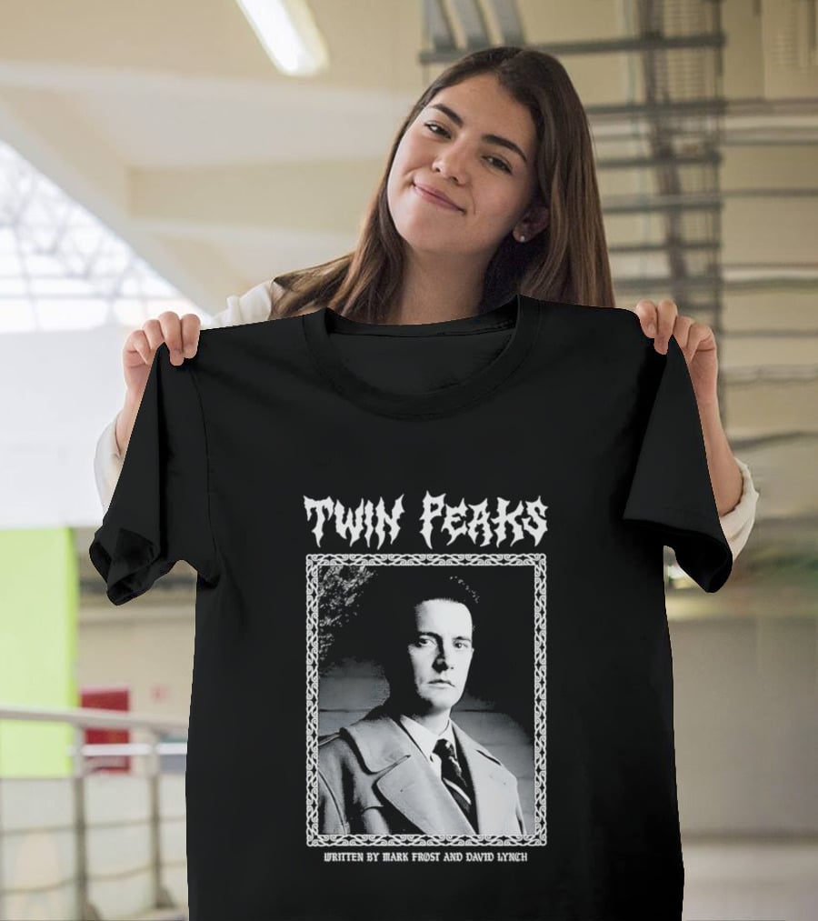 Twin Peaks Written By Mark Frost And David Lynch Dale Cooper T-Shirt