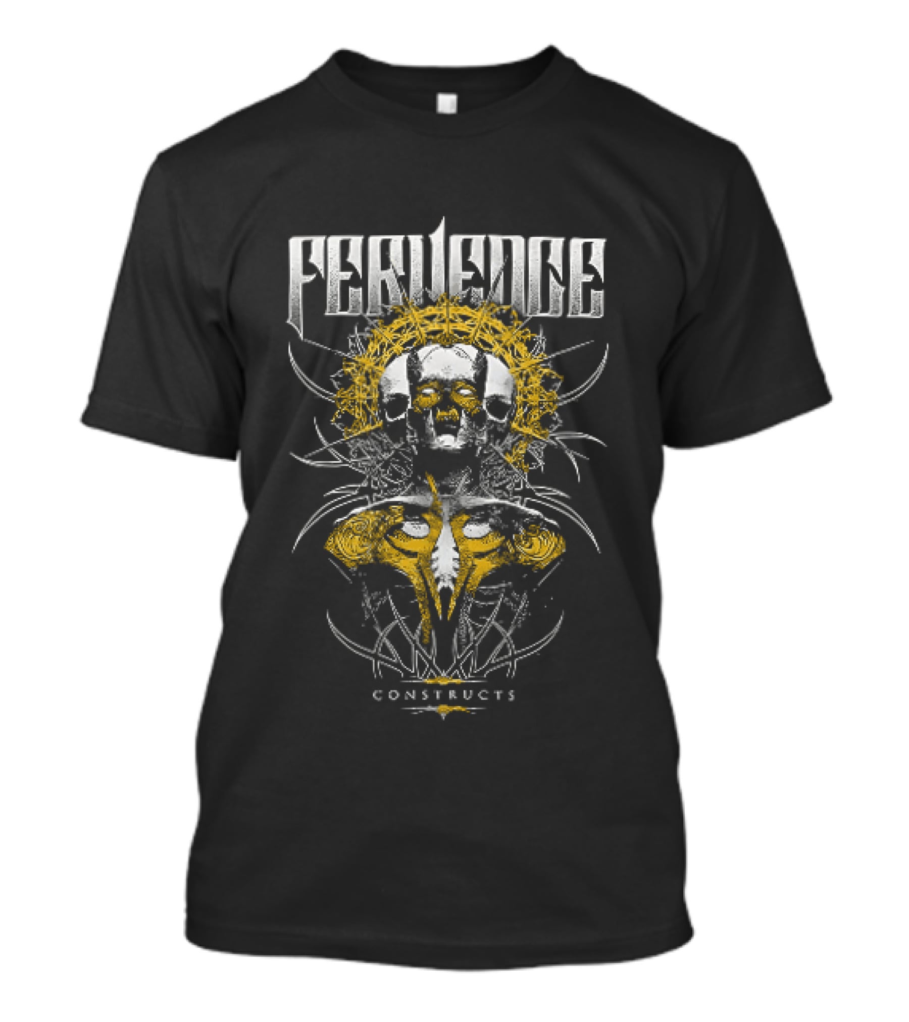 Fervence Constructs Skull And Halo T-Shirt