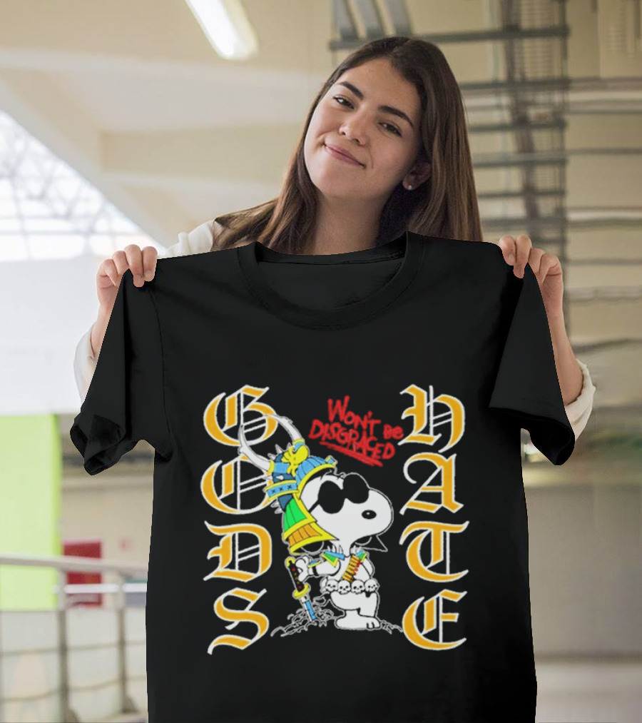 God's Hate We Owe You Nothing Samurai Joe Hardcore T-Shirt
