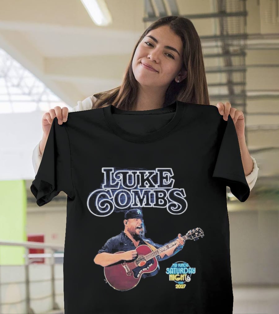 Luke Combs My Kinda Saturday Night Tour 2027 T-Shirt