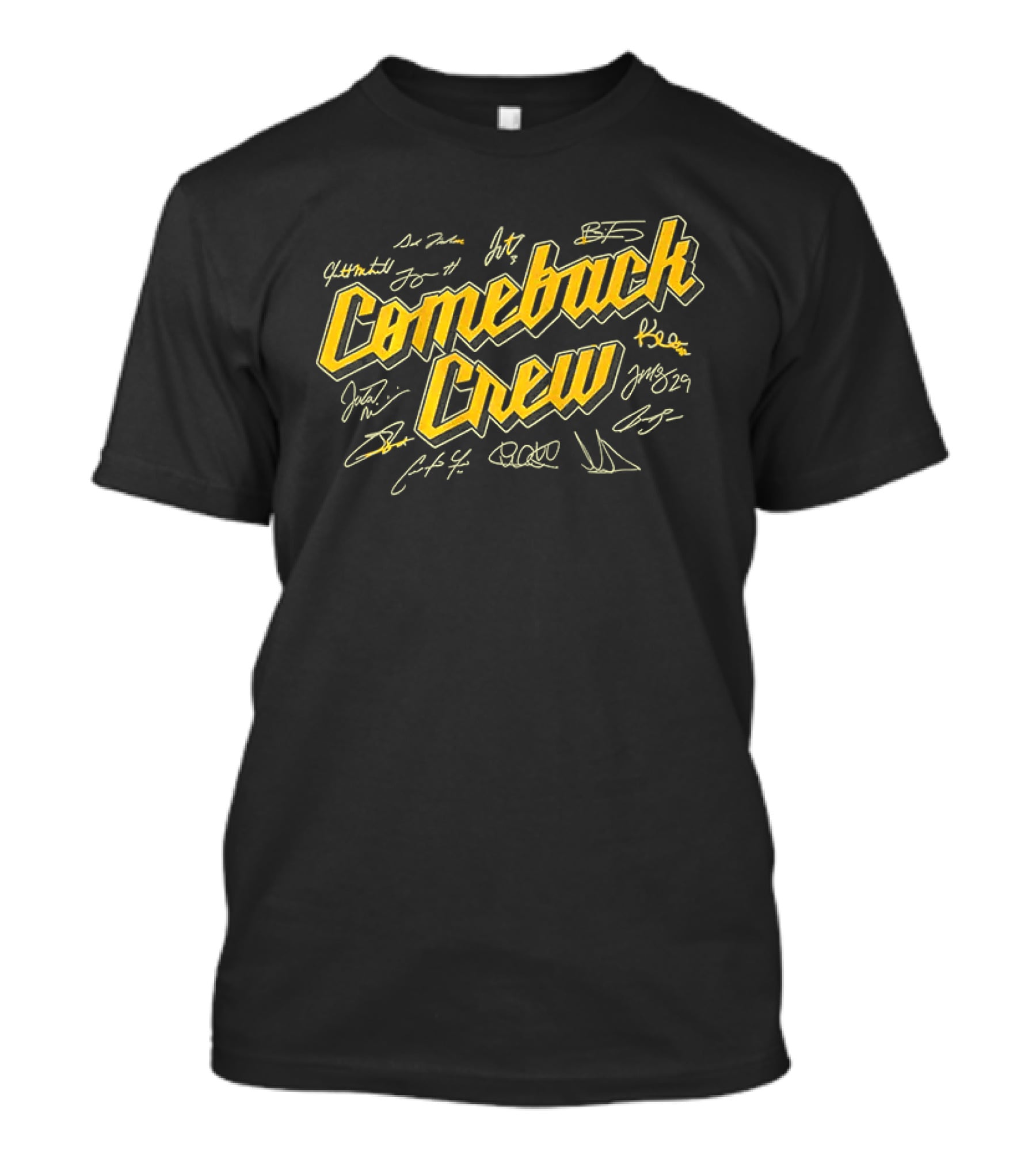 Milwaukee Baseball Comeback Crew Signatures MLB T-Shirt