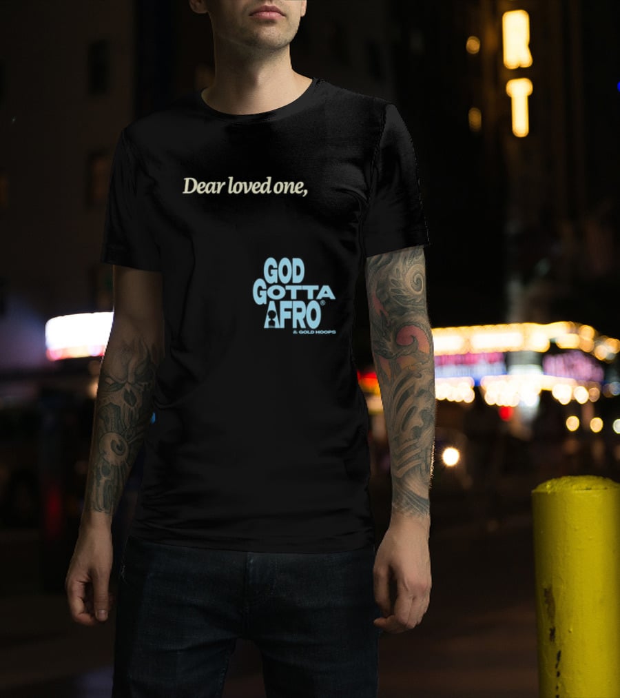 Roc Nation Rapsody Dear Loved One God Got A Afro T-Shirt
