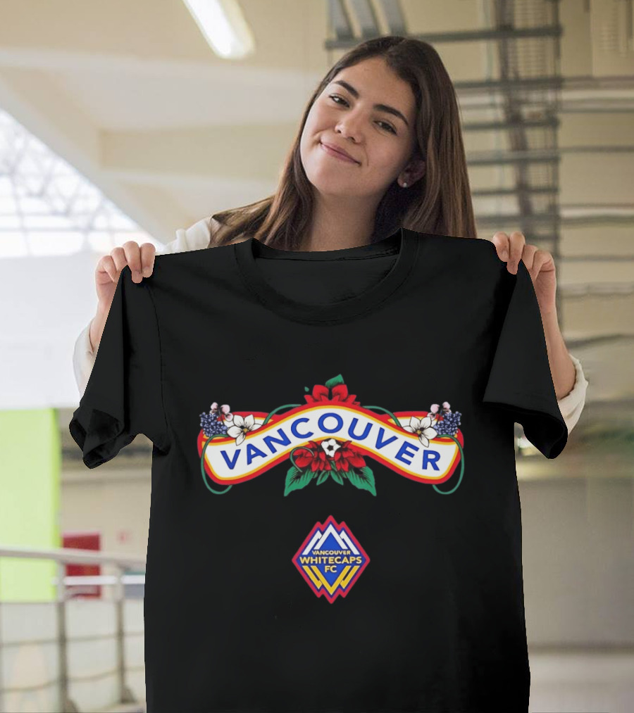 Vancouver Whitecaps FC 2026 Floral Crest T-Shirt