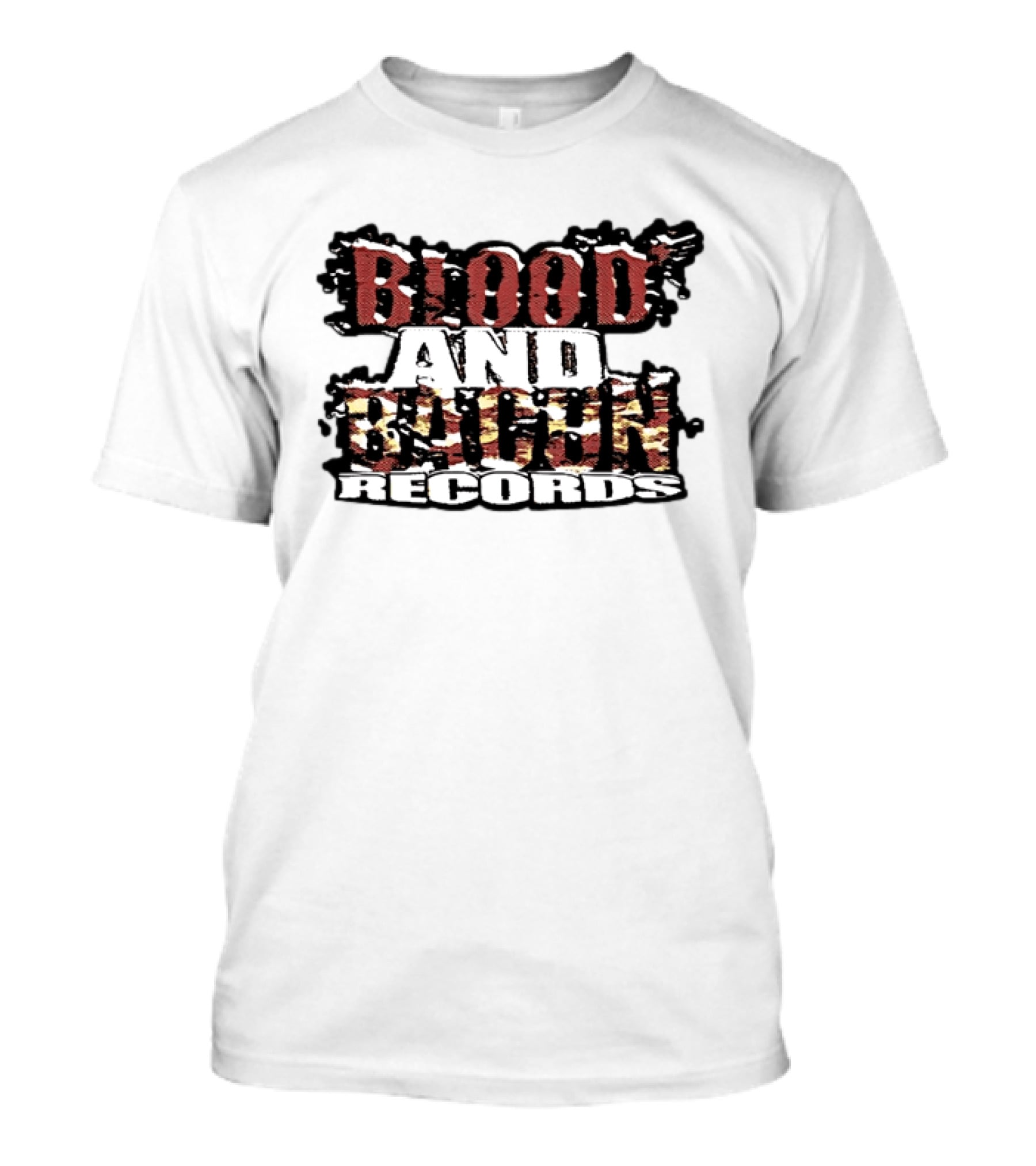 Blood And Bacon Records Rugged T-Shirt