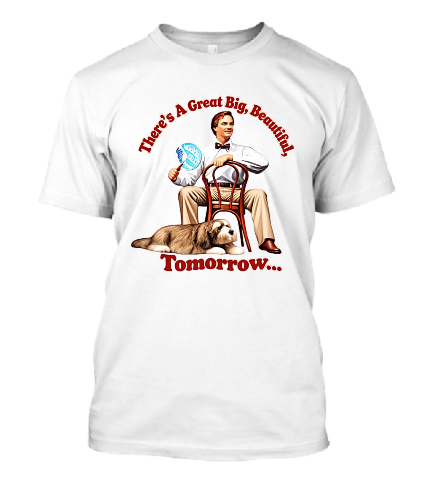 There's A Great Big Beautiful Tomorrow Carousel Of Progress Nostalgia T-Shirt