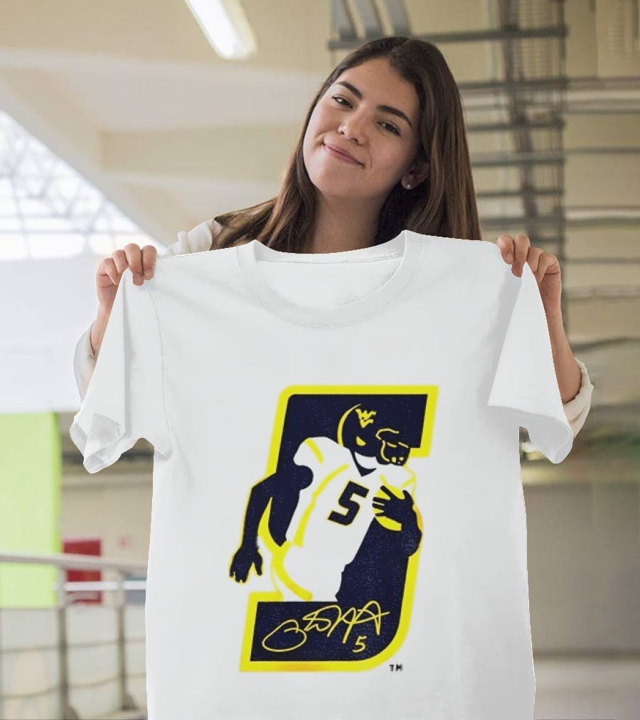 Thank You Pat White 5 West Virginia Mountaineers Retirement 84 T-Shirt