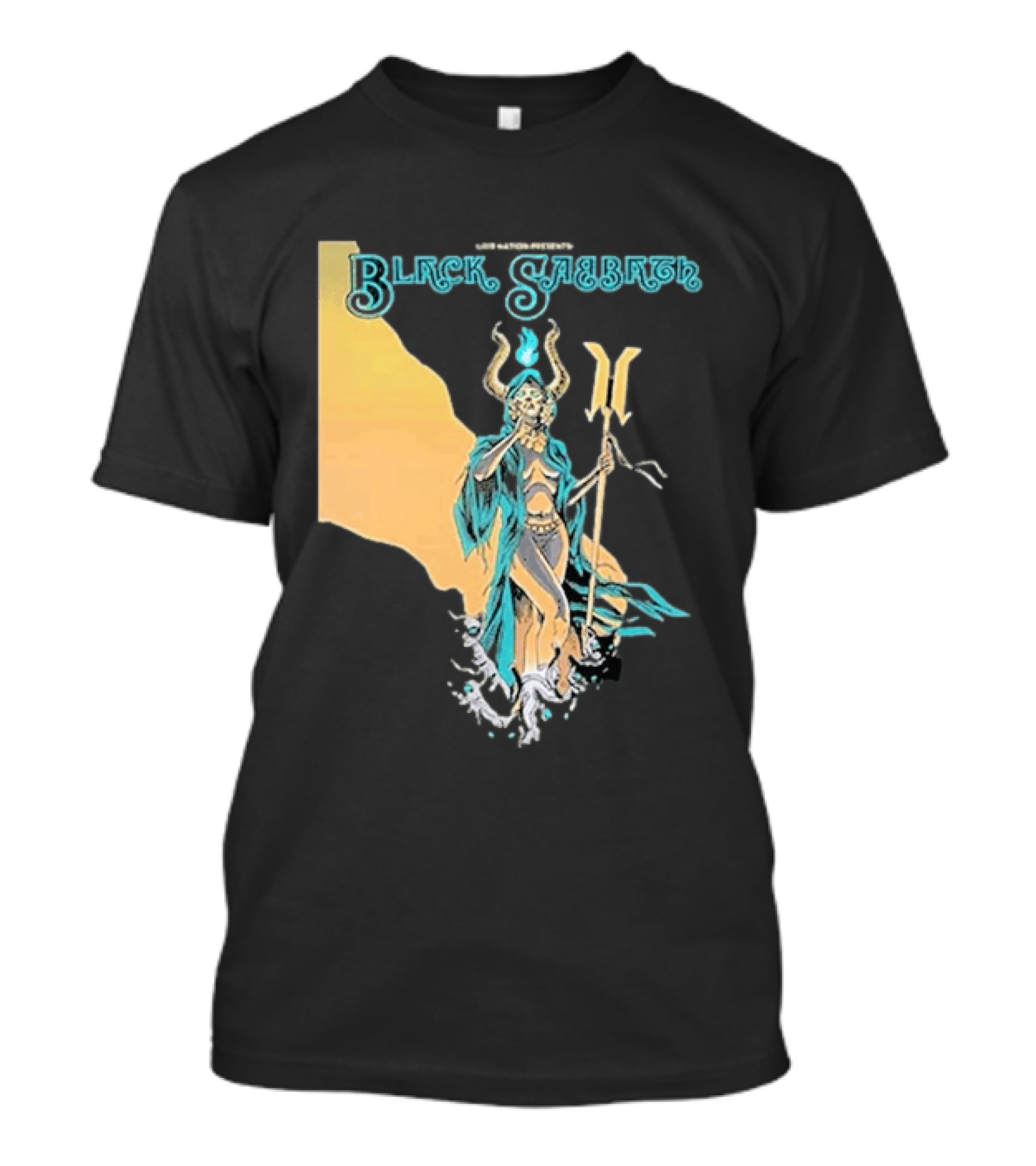 Black Sabbath BB&T Pavilion Camden NJ August 19 2026 Mythical Deity T-Shirt