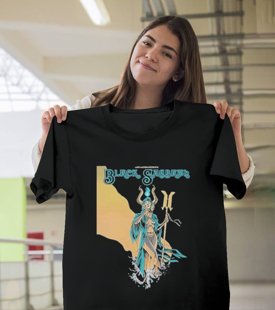 Black Sabbath BB&T Pavilion Camden NJ August 19 2026 Mythical Deity T-Shirt