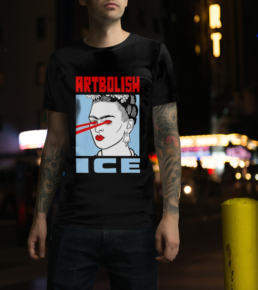 ARTBOLISH ICE Frida Kahlo Lalo T-Shirt