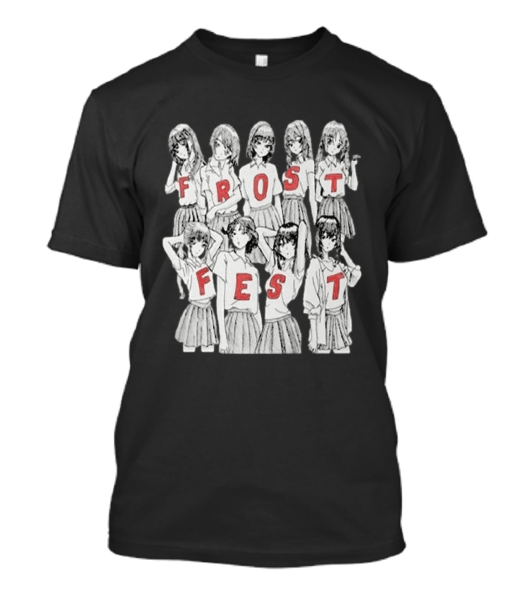 Frost Children 2026 Anime Style Frost Fest T-Shirt