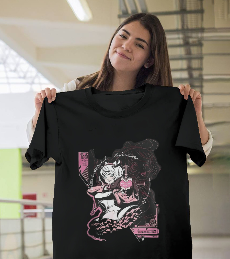 Elphelt Valentine Anime Girl Magical Heart Gesture Eternal Love T-Shirt